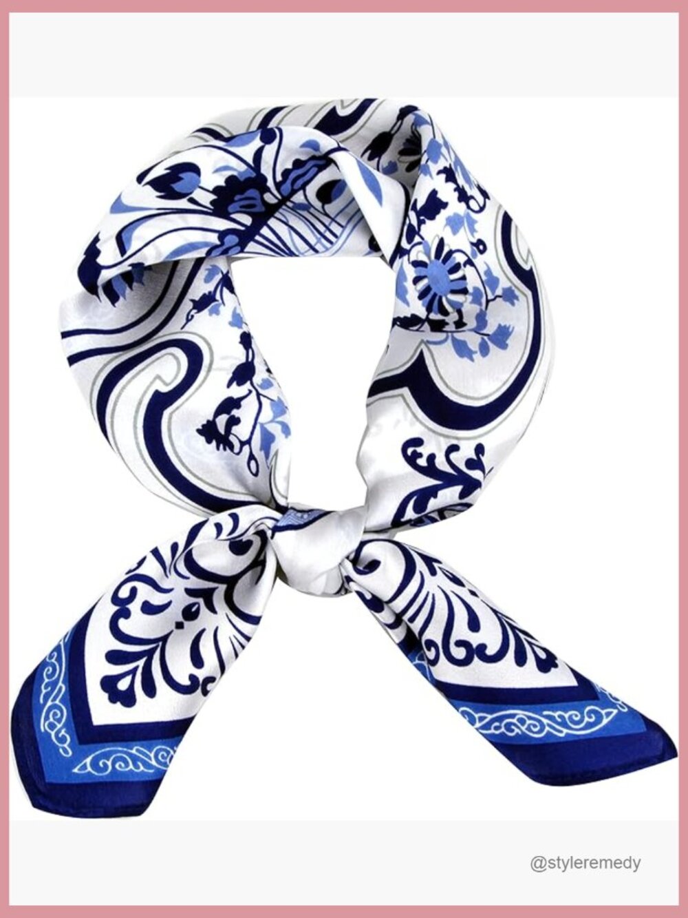 Mulberry Silk Square Scarf Lightweight Neck Scarf 21x21